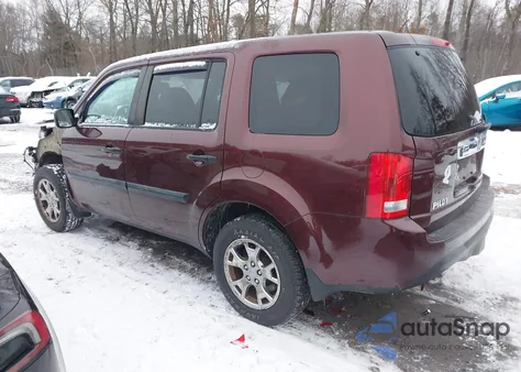 2014 Honda Pilot Lx z USA, uszkodzony, nr VIN 5FNYF4H25EB002706